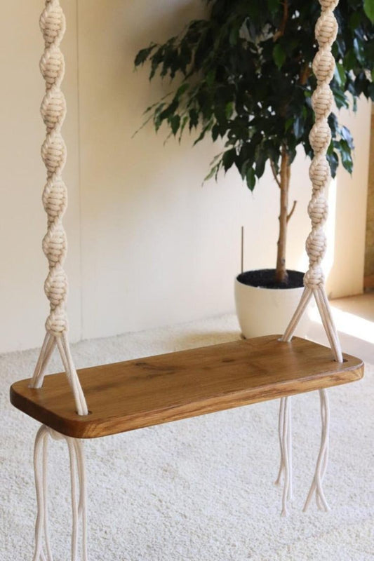 Macrame swing