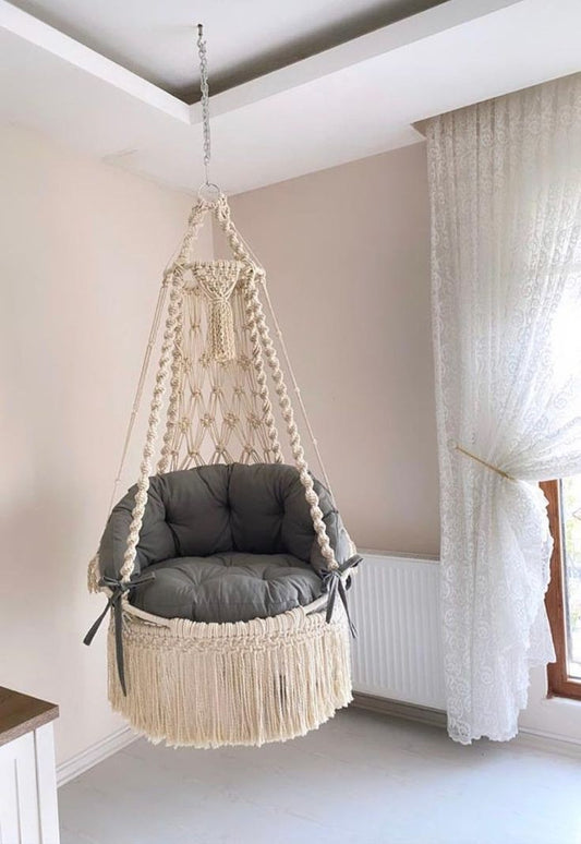 Macrame swing