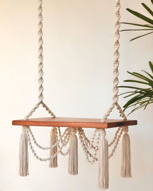 Macrame swing