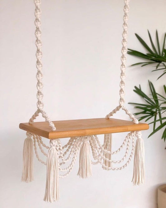 Macrame swing
