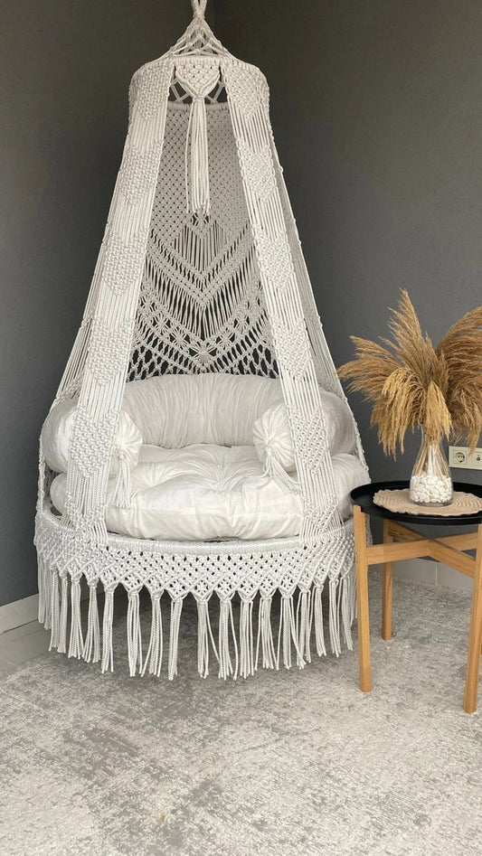 Macrame swing
