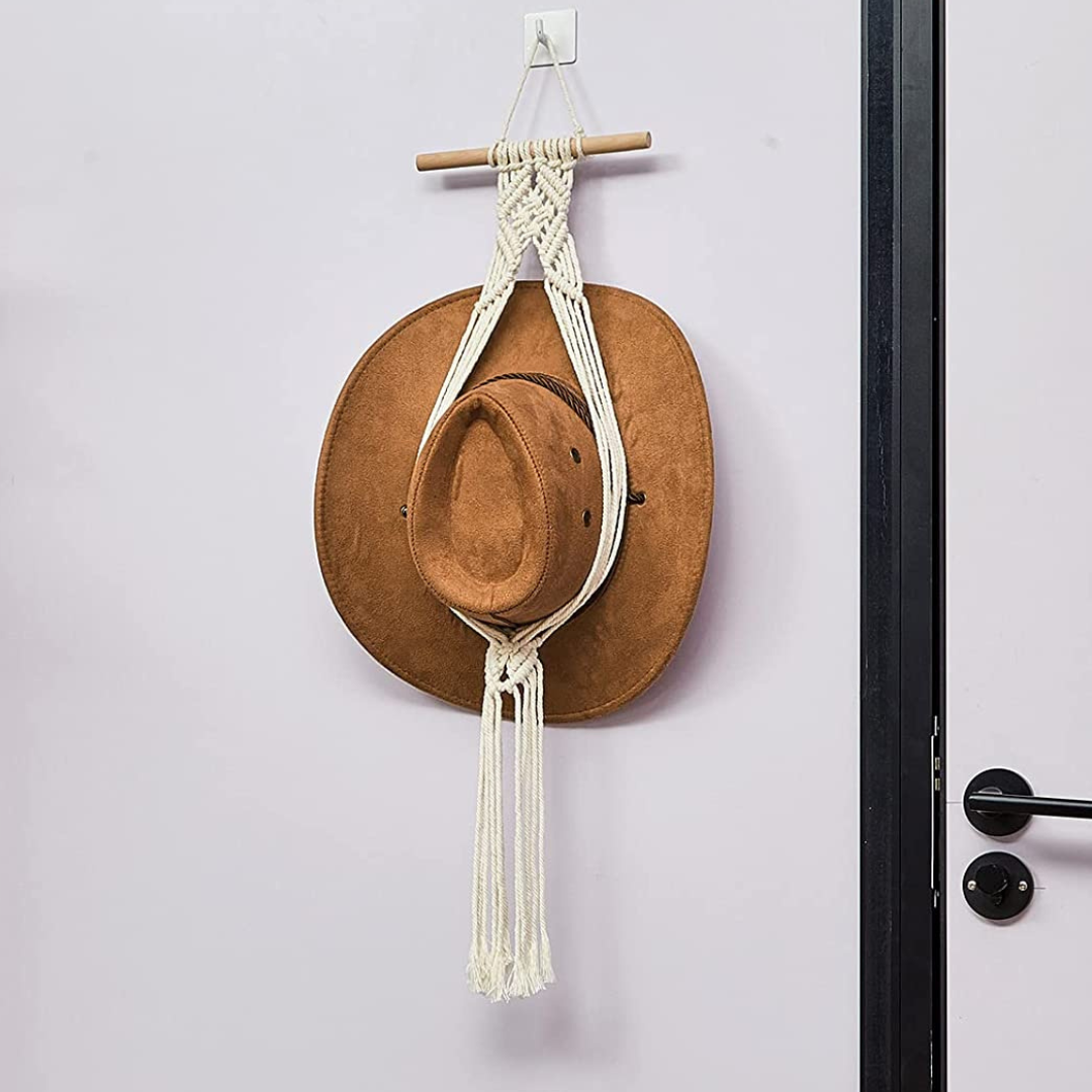 Macrame Hat Hanger - Liberty