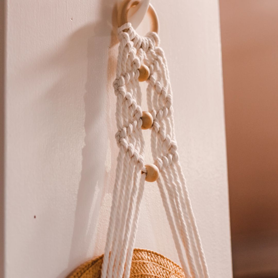 Macrame Hat Hanger - Single