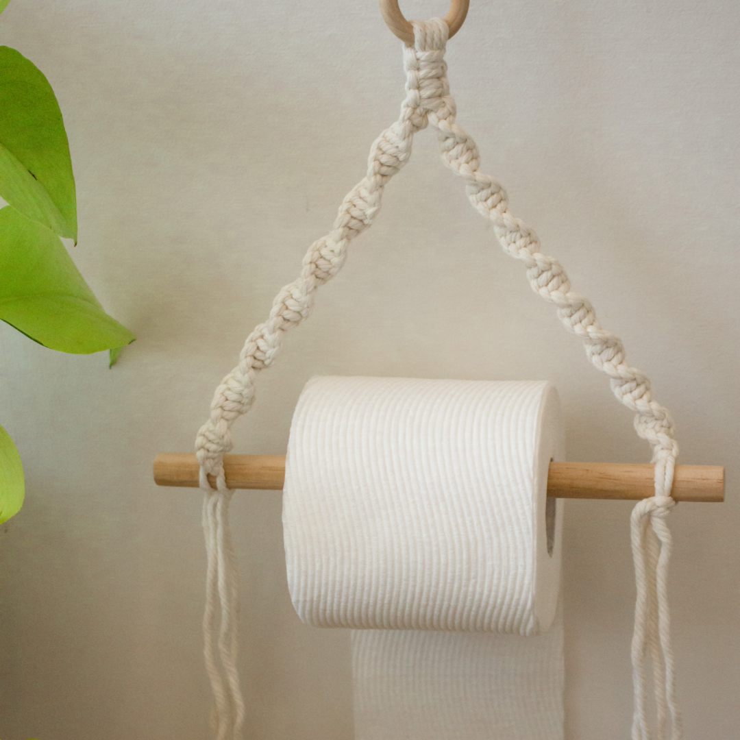Sage & Twine, Blog post about Trendy and Tidy: Macr.ame Toilet Holder Ideas for Modern Bathrooms
