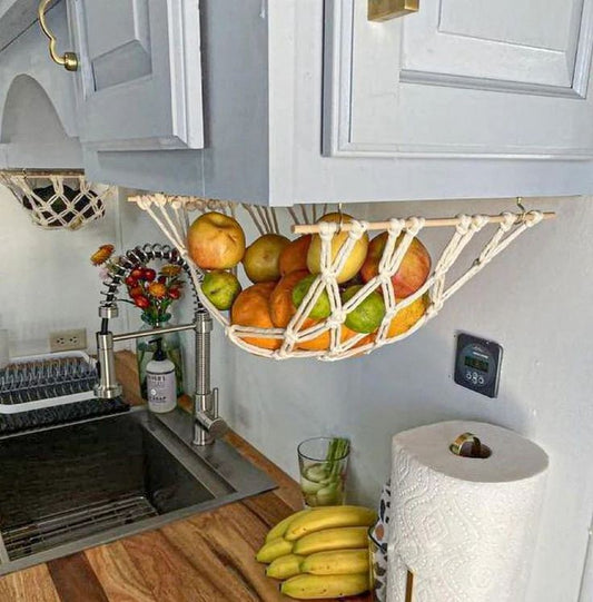 Creative Ways to Use Macrame Fruit Hammocks Beyond the Kitchen