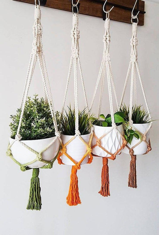 Macrame plant hanger 