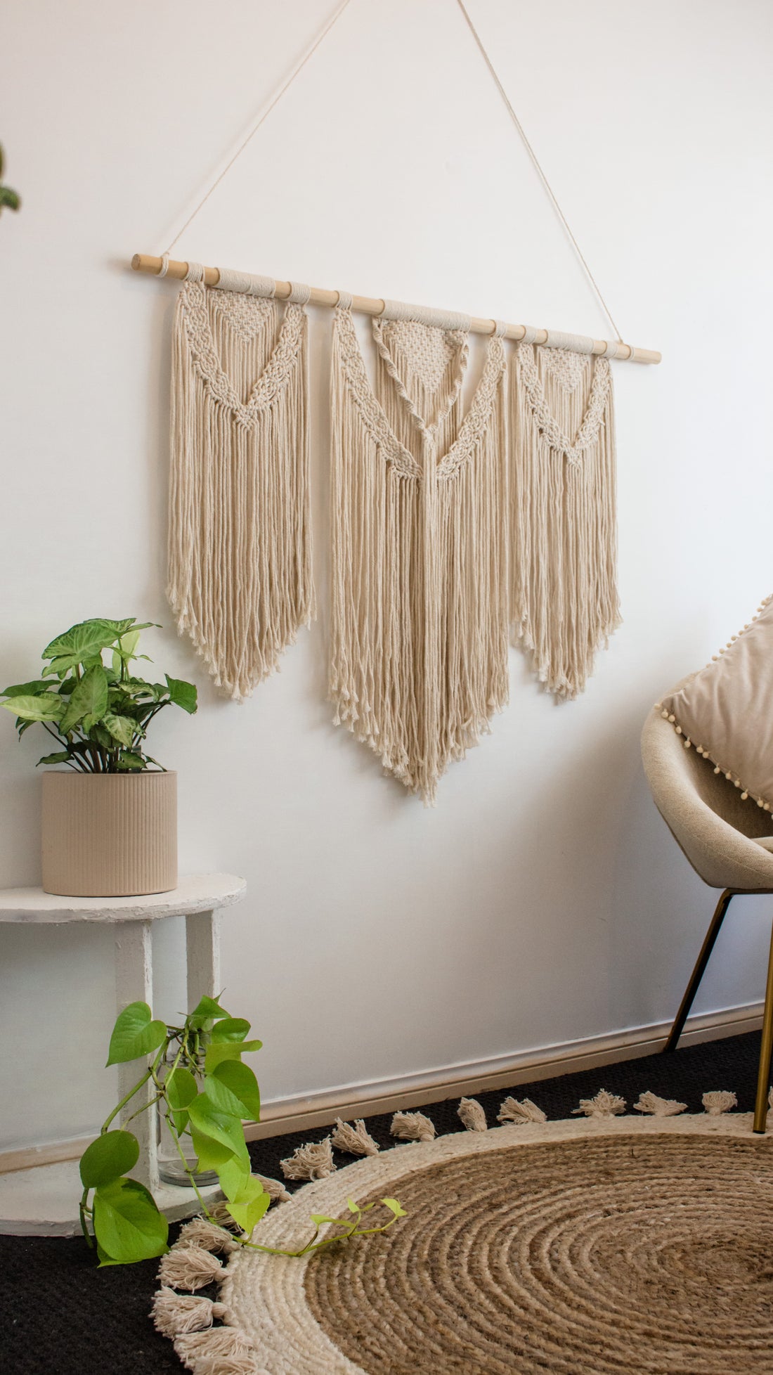 Sage & Twine, Blog post about Everyting you need to know about the history of macrame wall hanging.