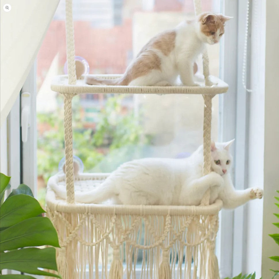 Decor and Function: Integrating Macramé Cat Furniture into Your Home