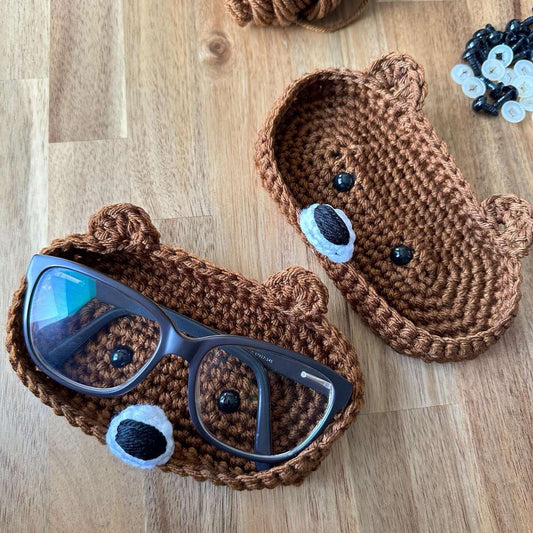 Cozy Teddy Glasses Case (Pre-order Ships Feb 12th)