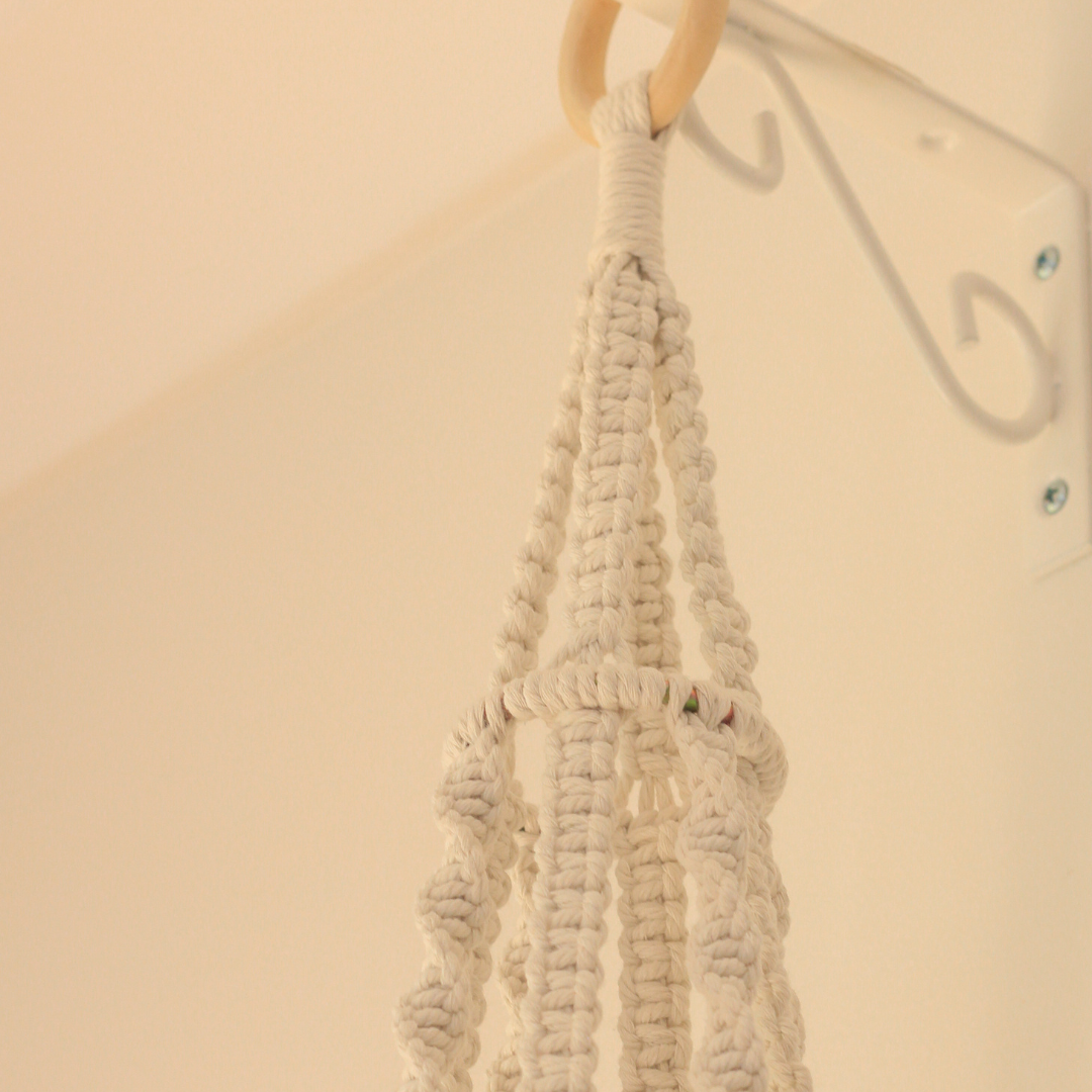 Elizabeth - Double Macrame Plant Hanger