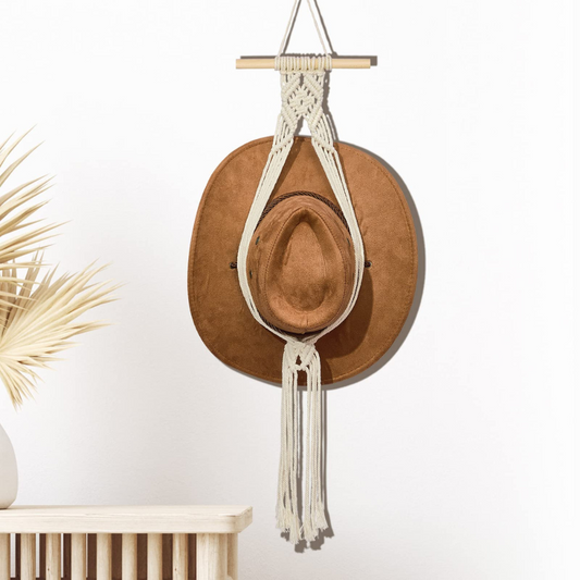 Macrame Hat Hanger - Liberty