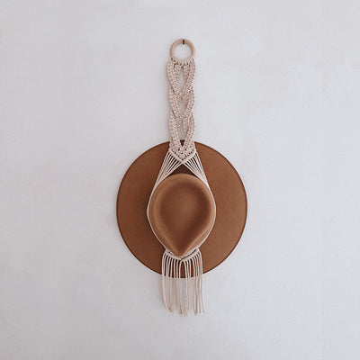Macrame Hat Hanger - Erin