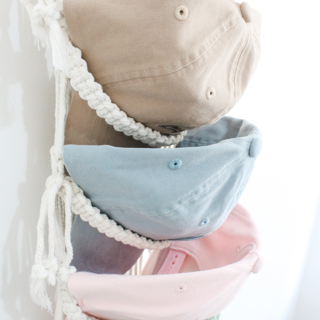 Macrame Cap Hanger – Sage & Twine