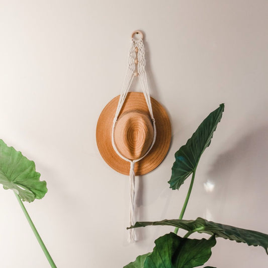 Macrame Hat Hanger - Single